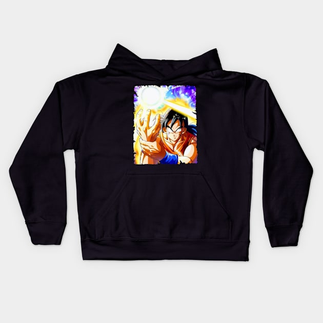 YAMCHA MERCH VTG Kids Hoodie by Kiecx Art